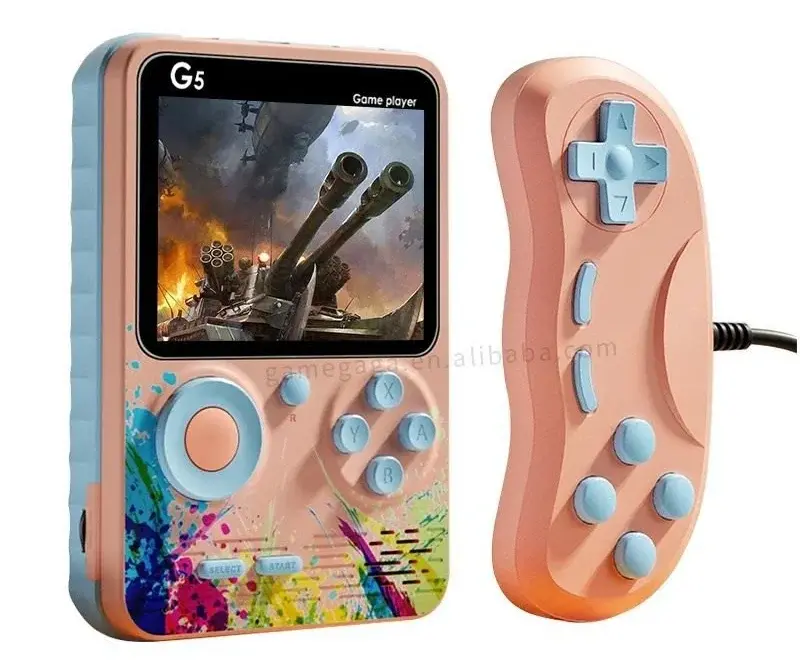 Consola G5 Com Joystick 500 Jogos Incluído - Novo 1