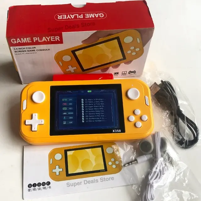 Consola X350 Retro +5,000 Jogos Clássicos - Novo 2