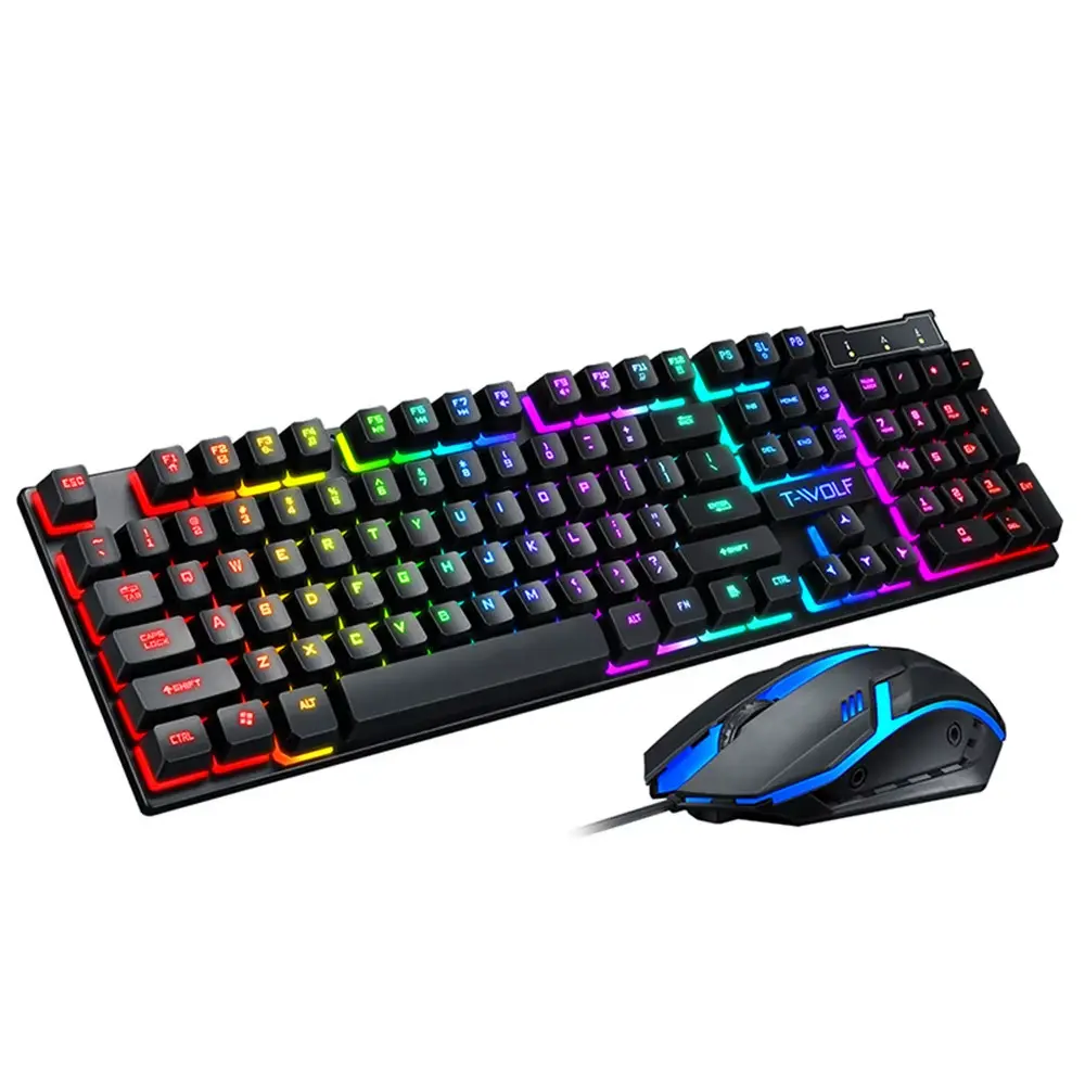 Teclado Mecânico E Mouse T-Wolf 200 - Novo 2
