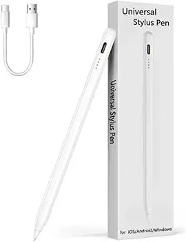 Caneta Stylus Universal Para Android E Ios Com Alta Precisão Desenhotouch Screen Atracao Magnetica 1