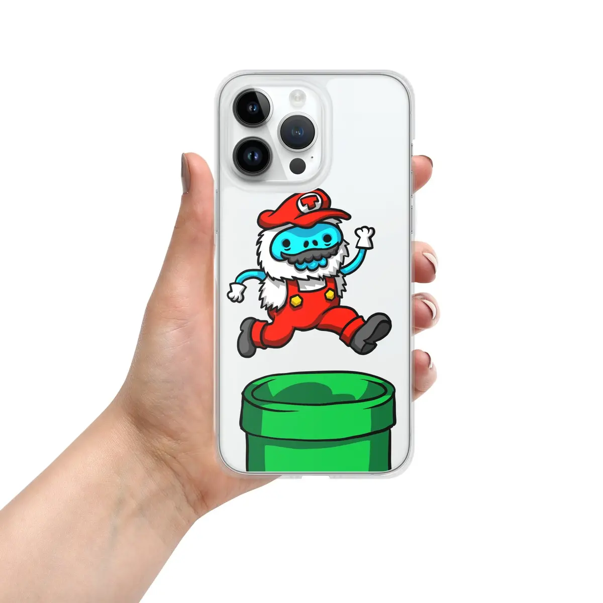 Teak "It's A Me, Yeti!" Iphone Case 16