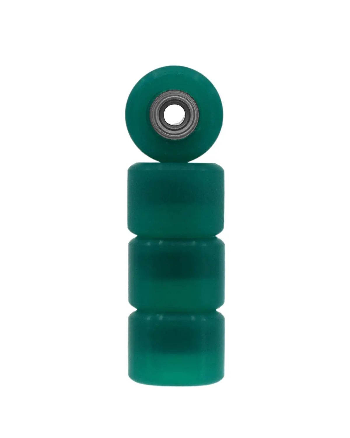 Apex Shorty Wheels - 71D Urethane - Abec-9 Bearings - "Jade Green" 2