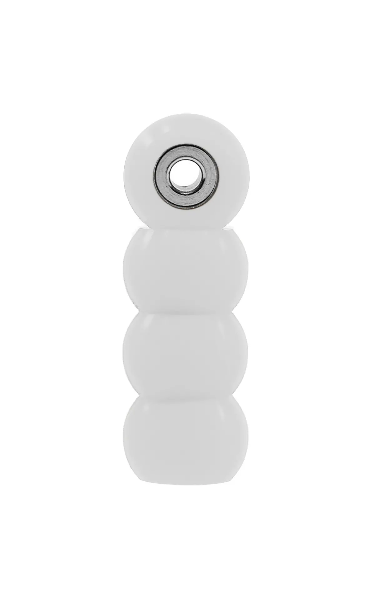 Eco Rounded Wheels - 85D Cnc Polyurethane - "White" 2