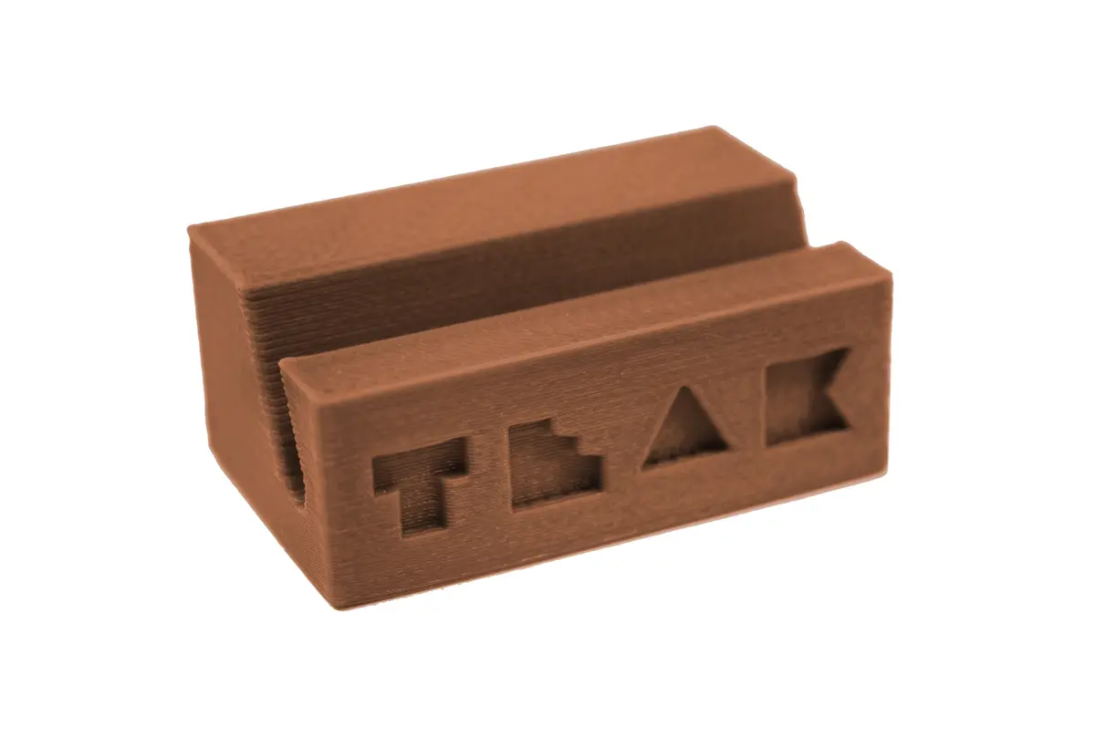 Fingerboard Display Stand - Rectangle Edition - Sienna Brown Colorway 1