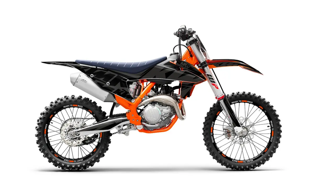 Ktm Exc / Exc-F Graphics - “Kickdrift” (Black) 1