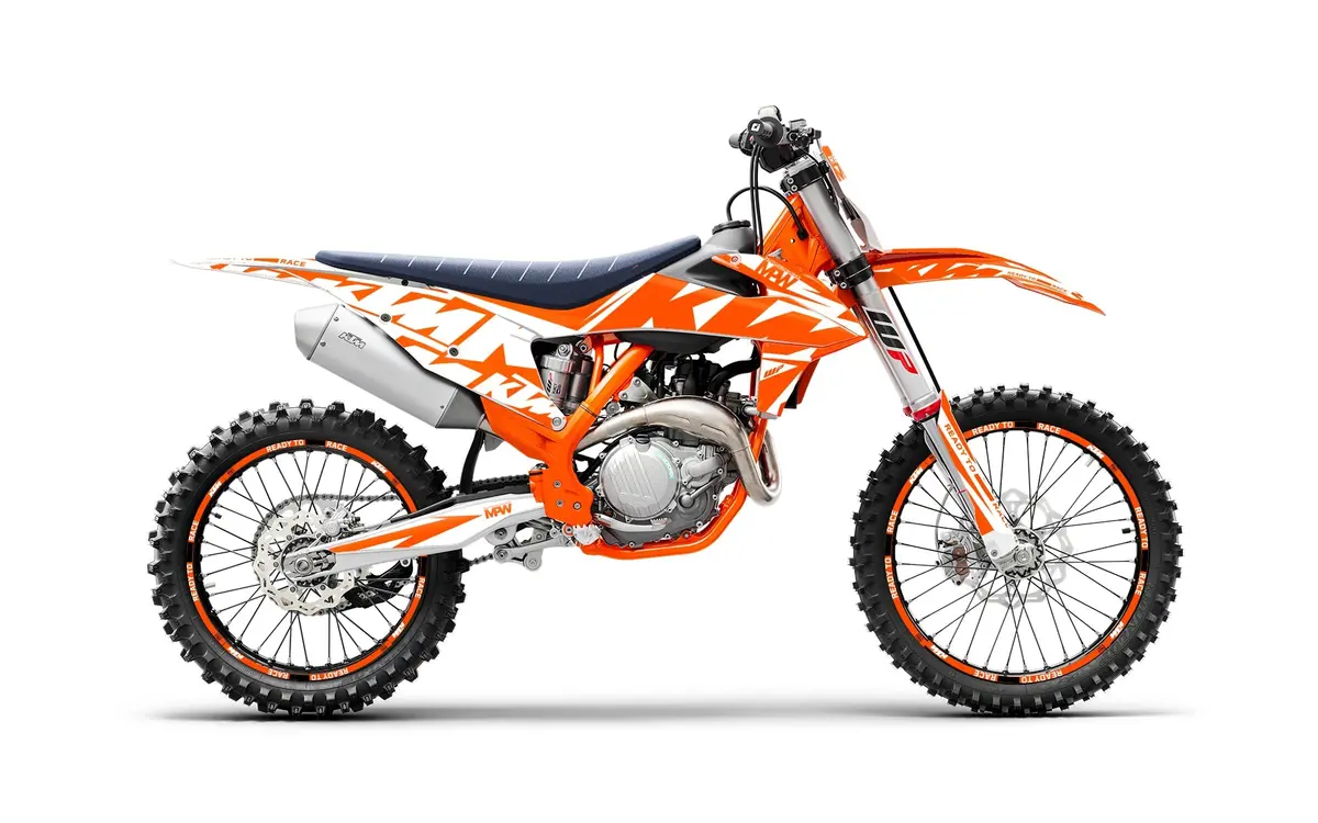 Ktm Xc / Xc-F / Xc-W Graphics - “Kickdrift” (Orange) 1