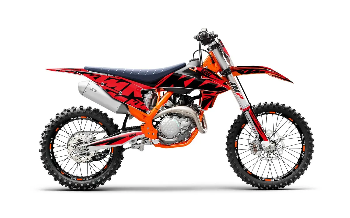 Ktm Sx / Sx-F Graphics - “Kickdrift” (Red) 1