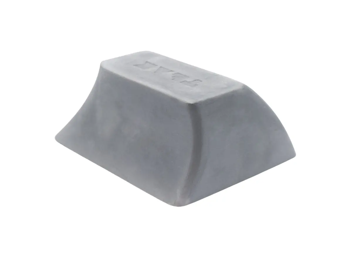 Monument Series Concrete Wave Obstacle - 4.25" Wide, 2" Tall - "Sterling Gray" Colorway 1