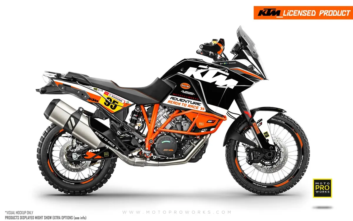 Ktm 1090 Adventure Graphics - "Waypointer" (Night) 1