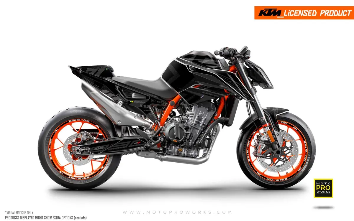 Ktm 890 Duke R Graphics - "Rasorblade" (Stealth) 1