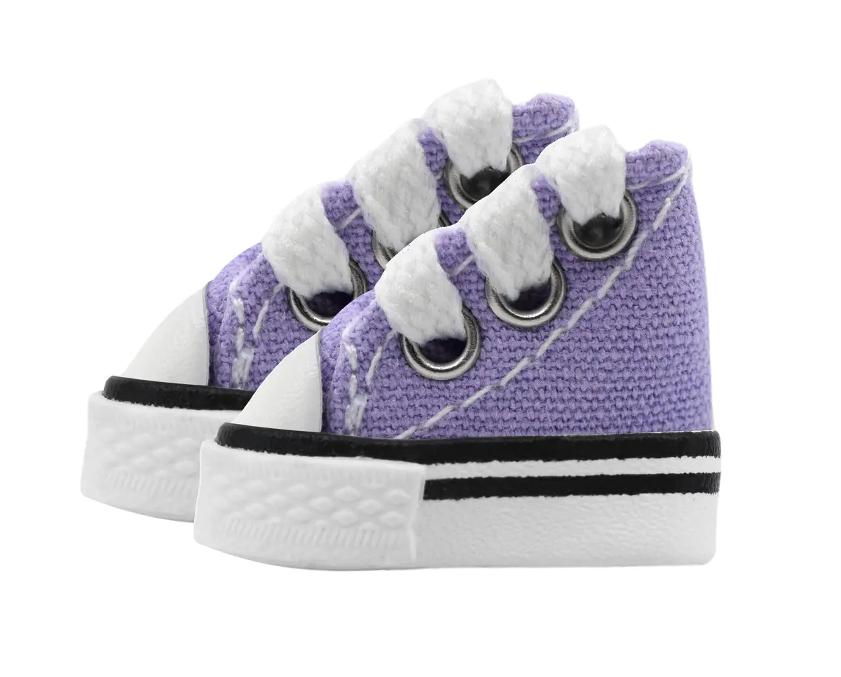 Fingerboard Shoes, Pair - Purple 1