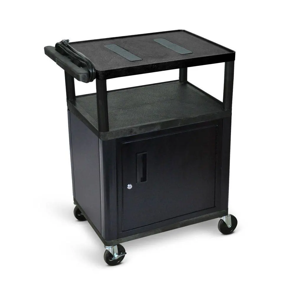 Plastic Av Cart 34"H (Cabinet) 1