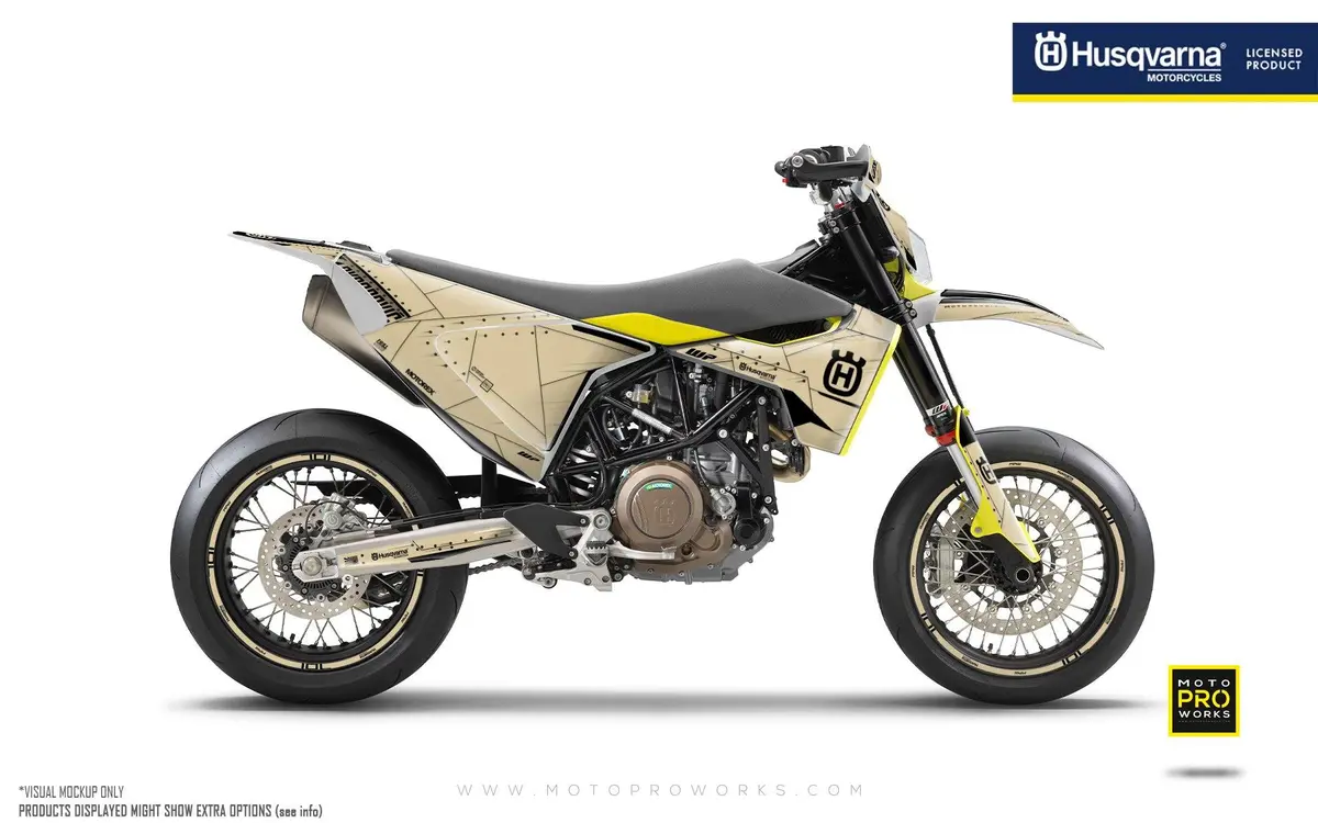 Husqvarna 701 Enduro Graphics - "Liberty" (Sand) 1