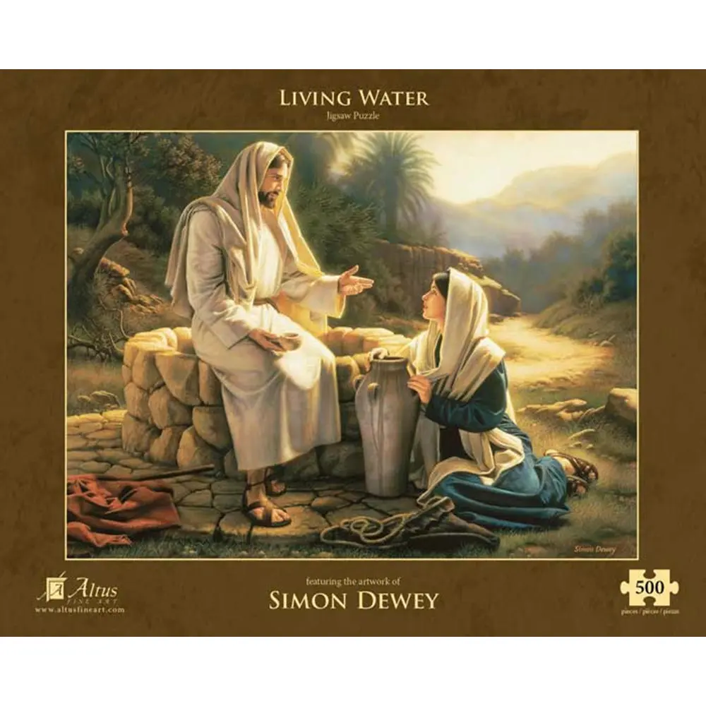 Simon Dewey Living Water Puzzle 500 Peças 1