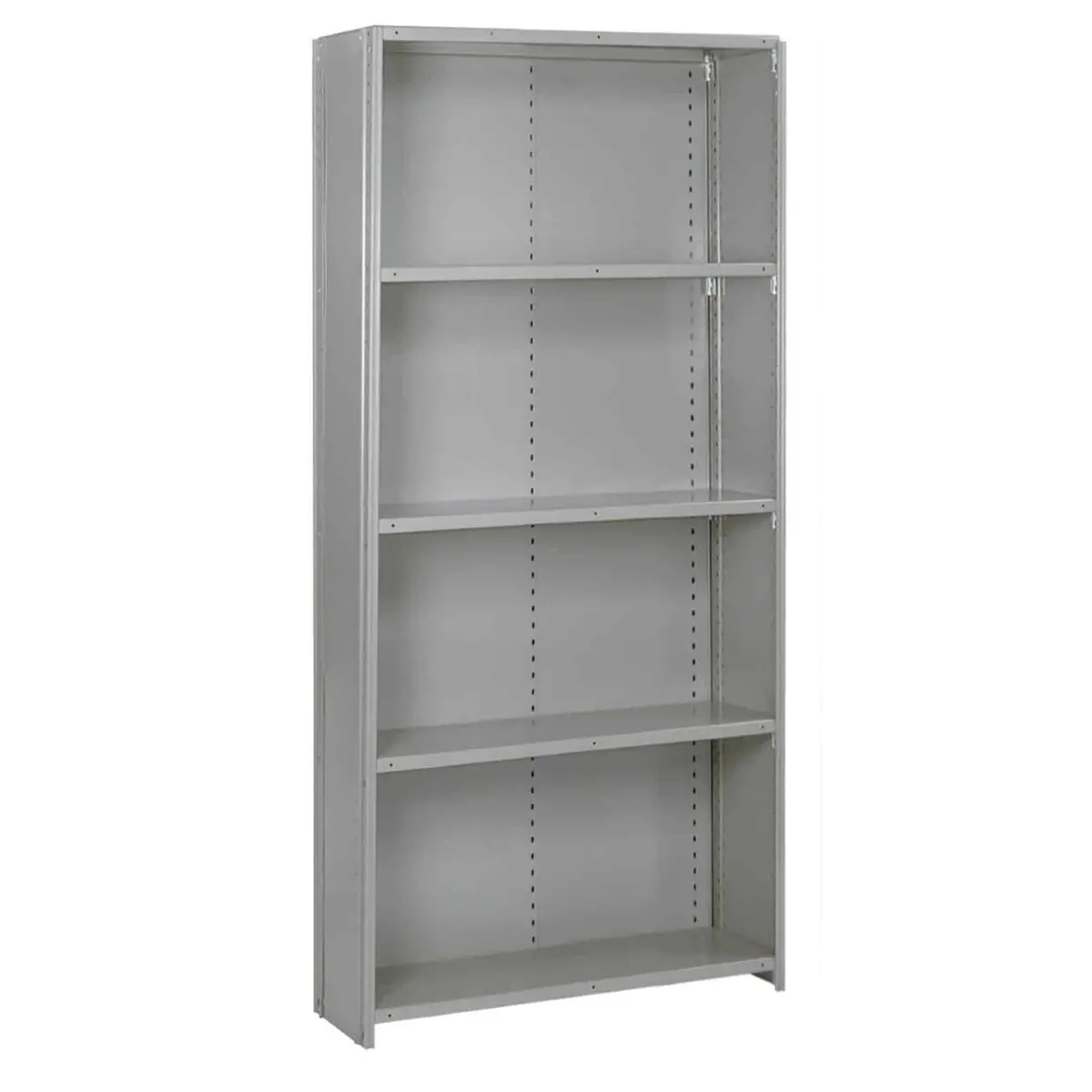 8000 Series Closed Steel Shelving With 5 Shelves - 22 Gauge - Medium-Duty 4