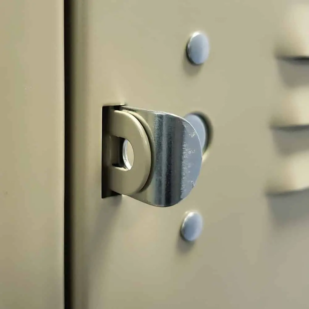 Six Tier Standard Metal Locker 1 Wide 3
