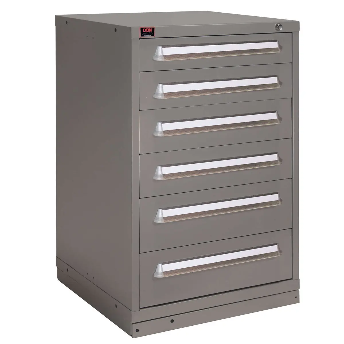 Quick Ship 6 Drawer Modular Cabinet With 84 Compartments Standard Wide Counter Height 1