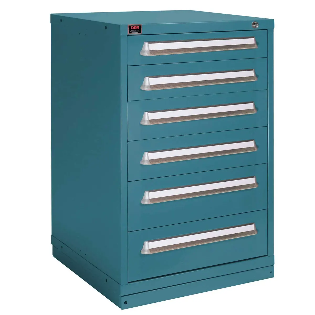Quick Ship 6 Drawer Modular Cabinet With 84 Compartments Standard Wide Counter Height 2