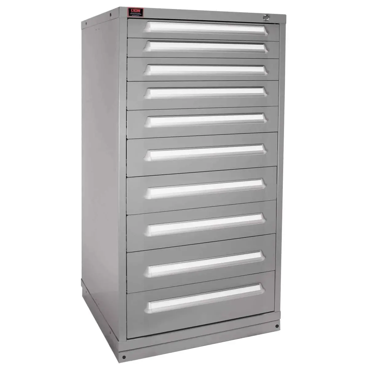 Quick Ship 10 Drawer Modular Cabinet With 180 Compartments Standard Wide Eye-Level Height 1