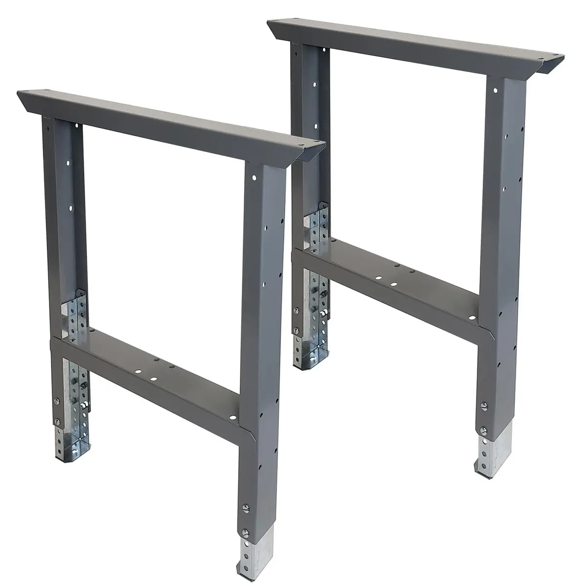 Adjustable Workbench Open Panel Legs - 2 Pack 1