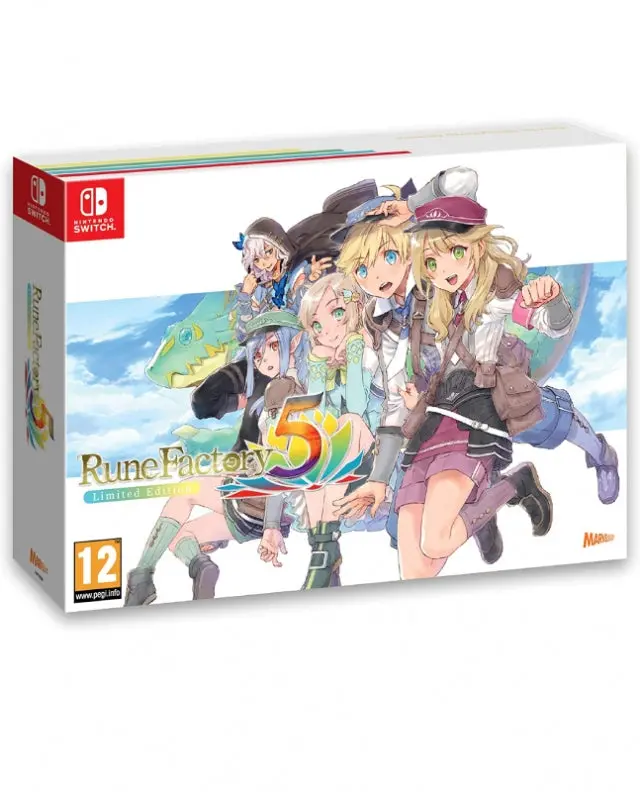 Rune Factory 5 Collectors Edition Nintendo Switch - Novo 1