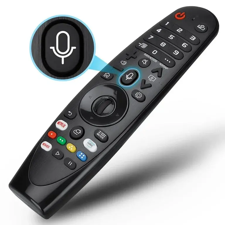 Comando  Controle Remoto Universal Para Smart Tv Lg Magic Remote Com Air Mouse Bluetooth, Comando De Voz E Scroll 3D 1