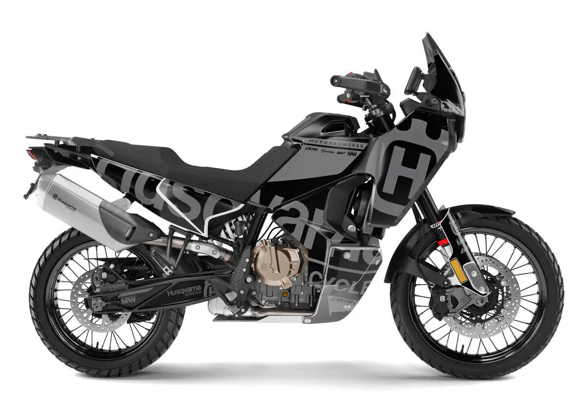 Husqvarna Norden 901 Graphics - “Manifesto” (Black) 1