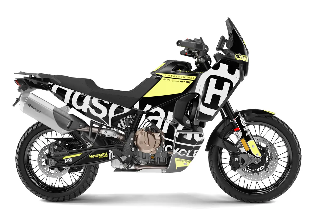Husqvarna Norden 901 Graphics - “Manifesto” (Black/Yellow) 1