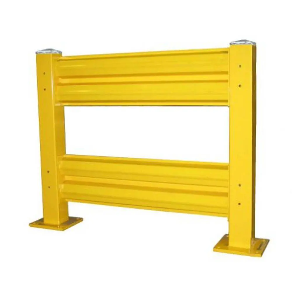 Heavy Duty Warehouse Double Guard Rail Starter Unit 1