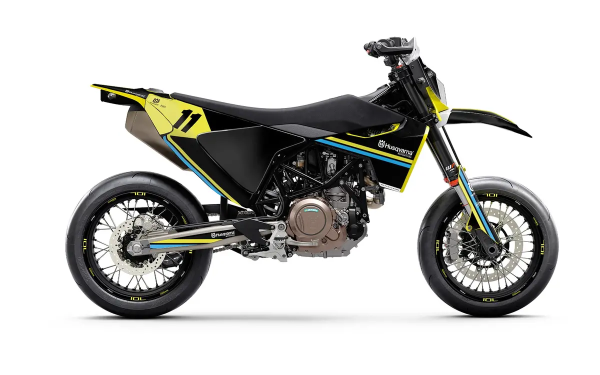 Husqvarna 701 Enduro Graphics - "Duoline" (Black) 1