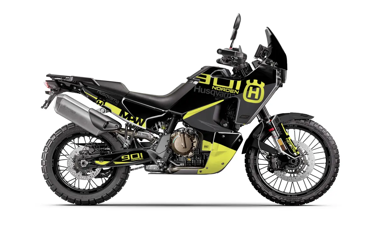 Husqvarna Norden 901 Graphics - "Nineohtwo" (Black/Yellow) 1