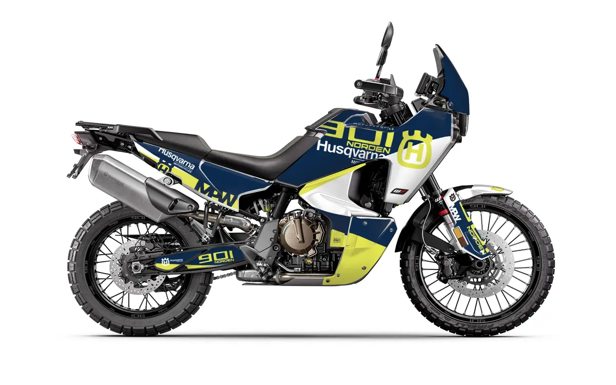 Husqvarna Norden 901 Graphics - "Nineohtwo" (Blue) 1