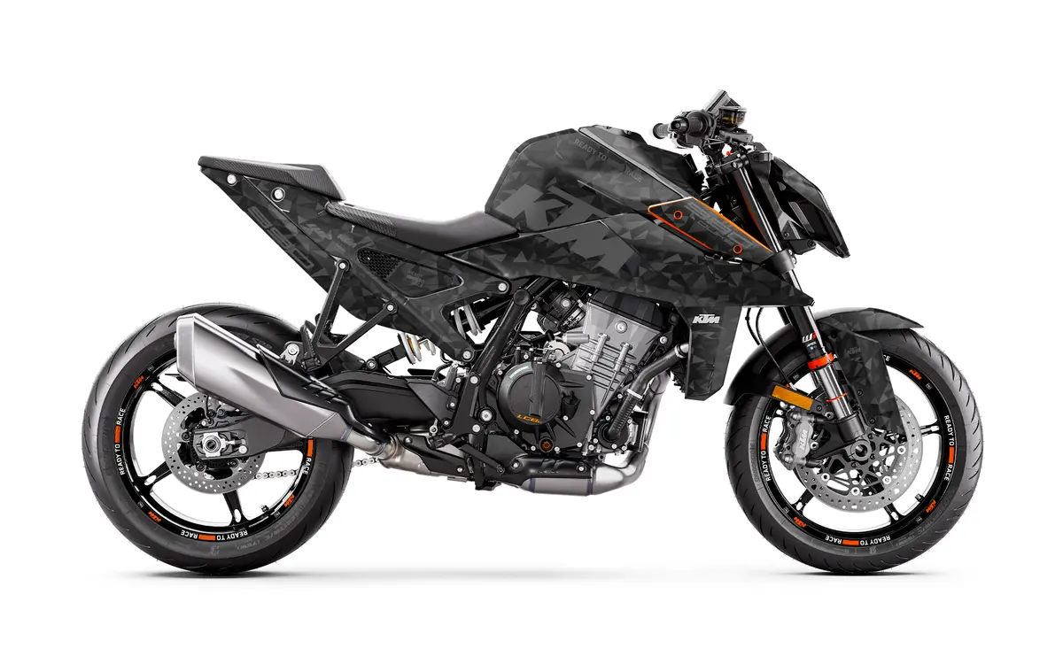 Ktm 990 Duke Graphics - "Polyatomic" (Stealth) 1