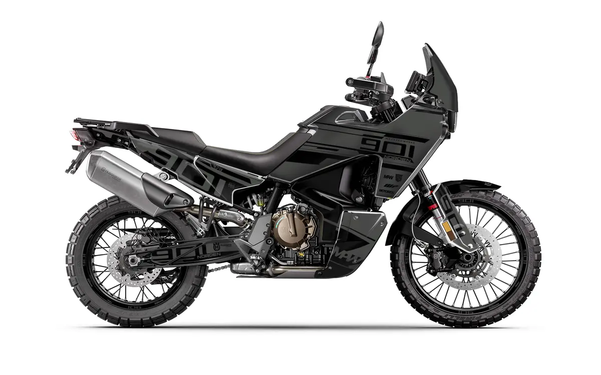 Husqvarna Norden 901 Graphics - "Quest" (Black) 1