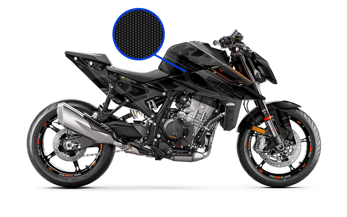 Ktm 990 Duke Graphics - "Rasorblade" (Stealth) 2