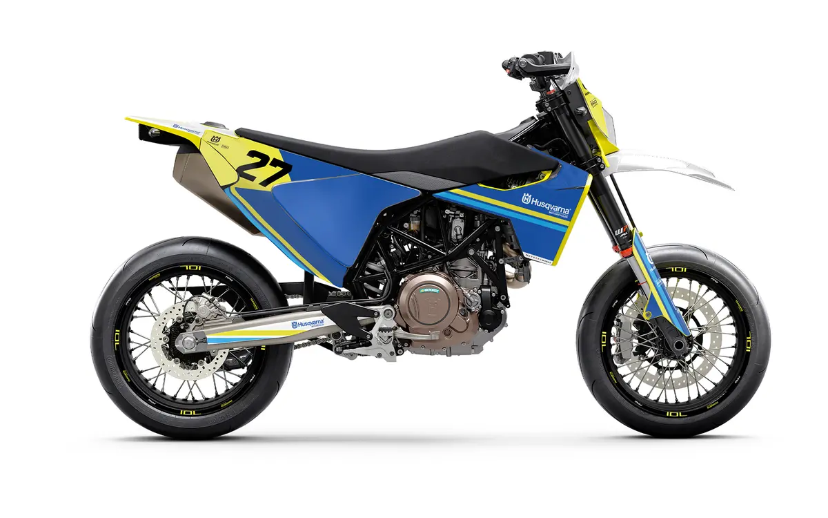 Husqvarna 701 Graphics - "Duoline" (Blue) 1