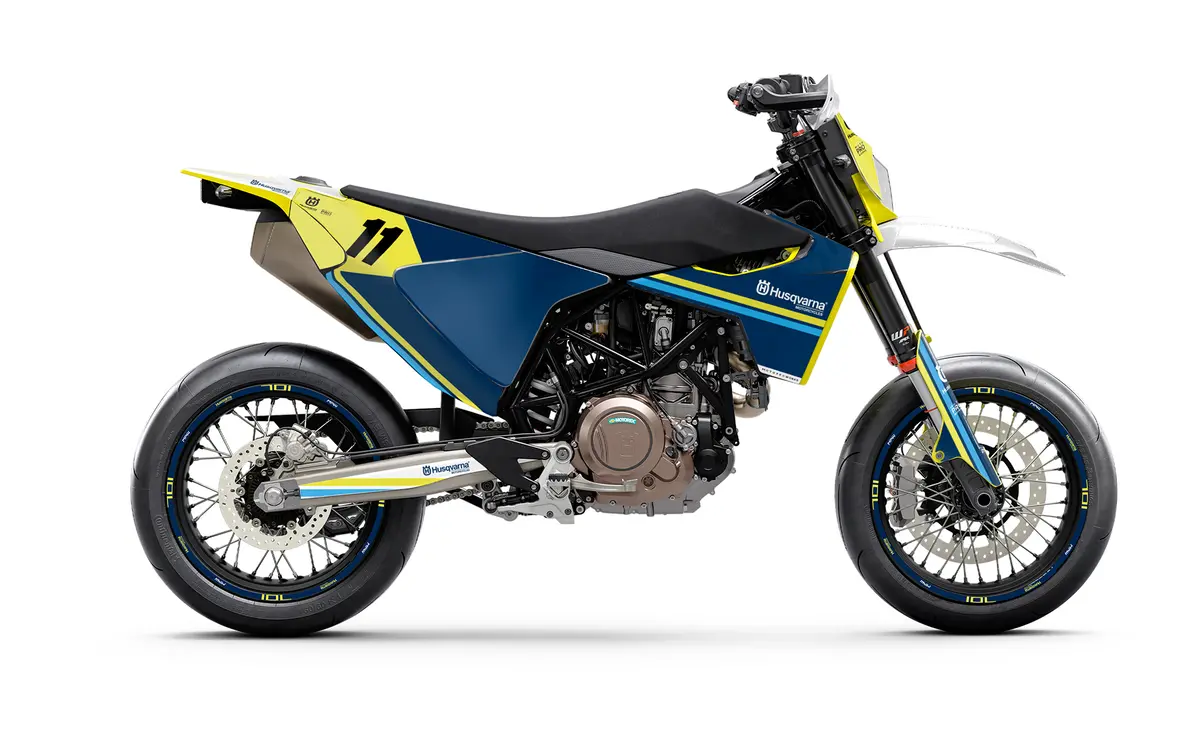 Husqvarna 701 Graphics - "Duoline" (Husqvarna Blue) 1