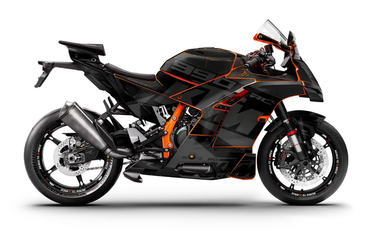 Ktm 990 Rc R Graphics - "Torque" (Black) 1