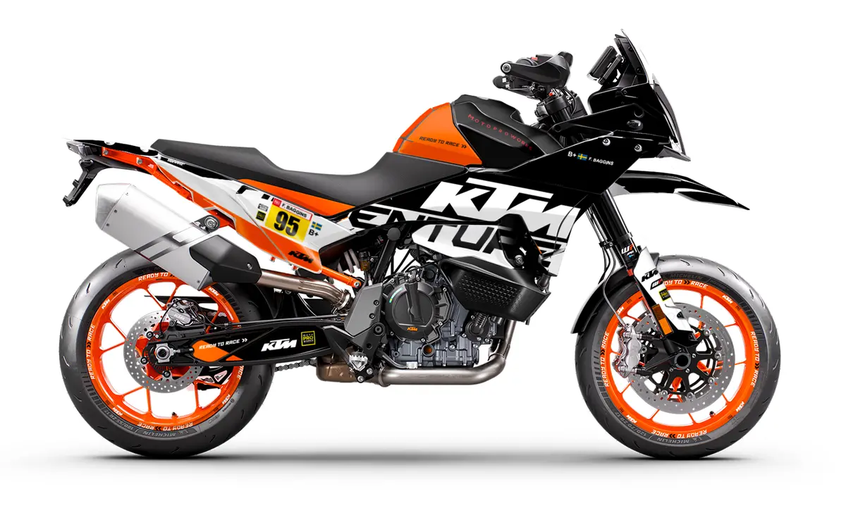 Ktm 890 Smt Graphics - "Waypointer" (Night) 1