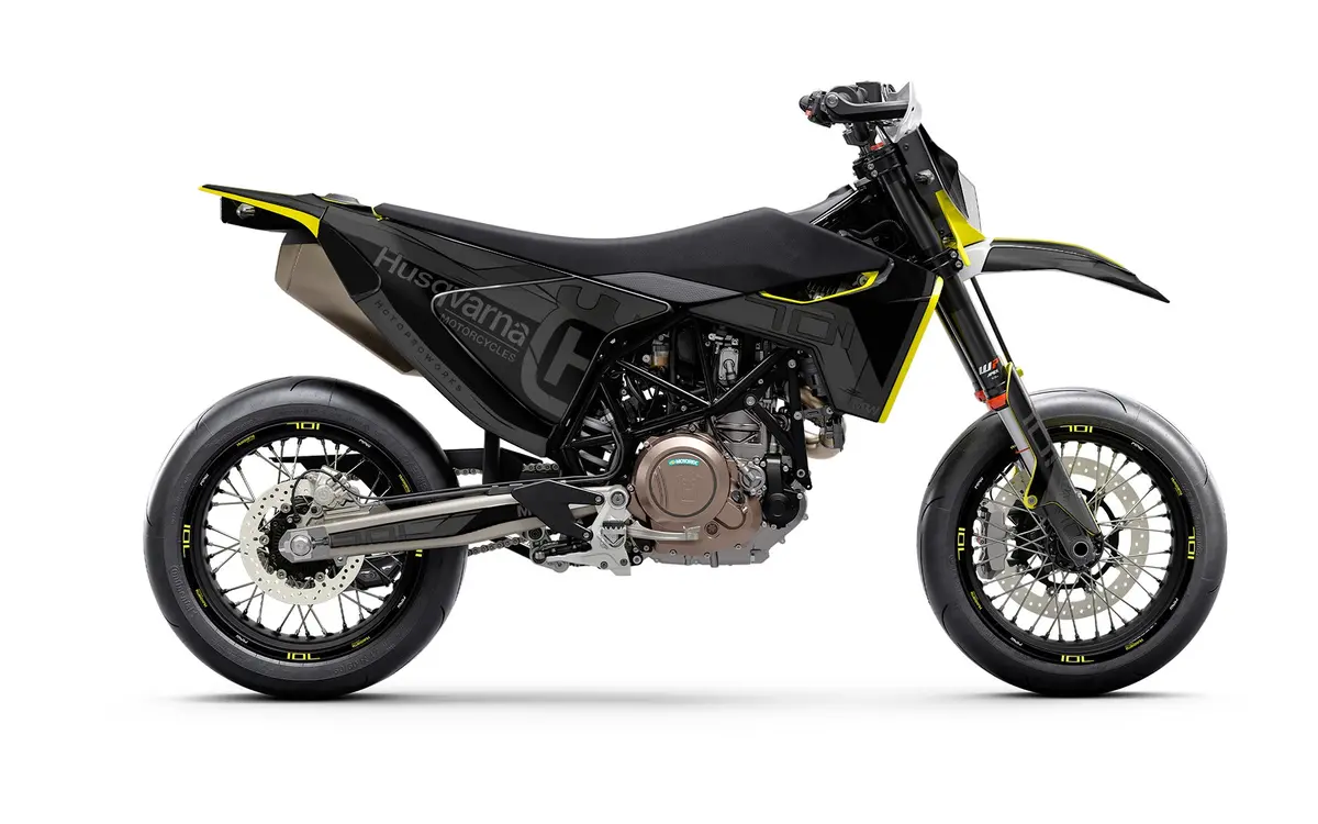 Husqvarna 701 Enduro Graphics - "Celltrace" (Black) 1