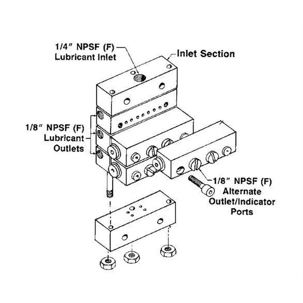Inlet Section For Modular Uv Divider Valves 1