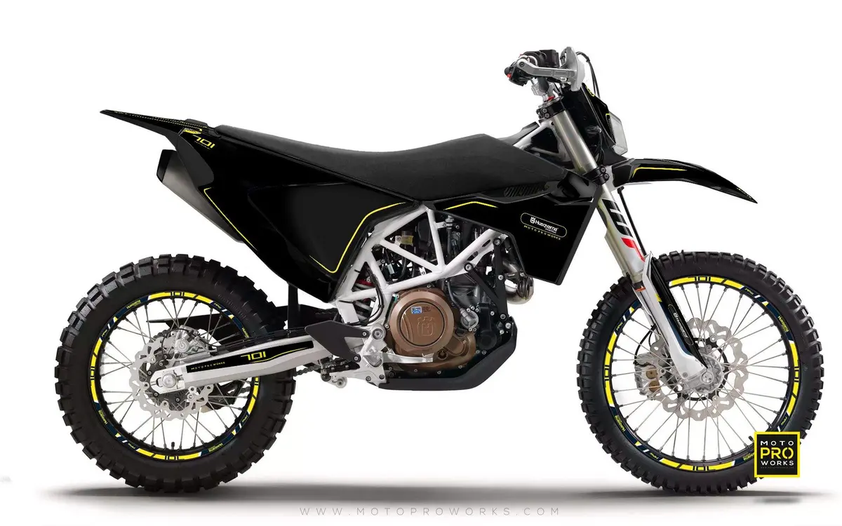 Husqvarna 701 Enduro Graphics - "Arrow" (Black) 1