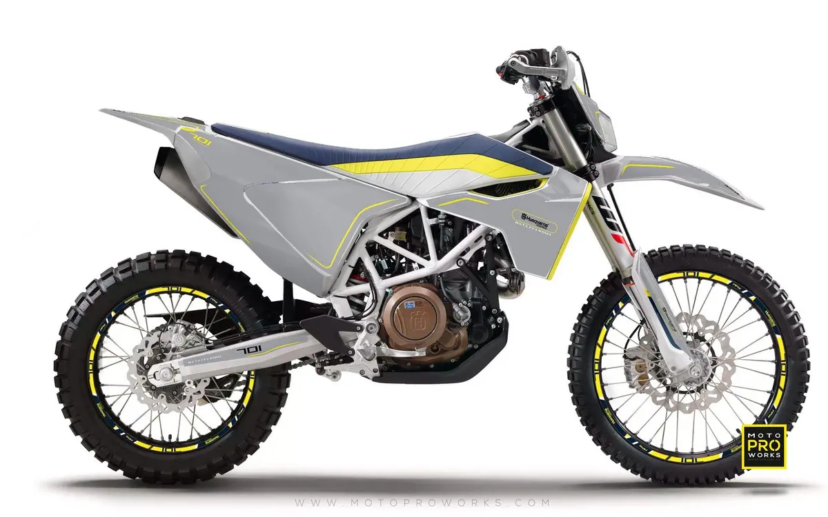 Husqvarna 701 Enduro Graphics - "Arrow" (Primer) 1