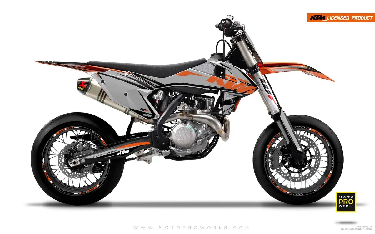 Ktm Exc/Sx/Xc Graphics - "Edge" (Grey) 1