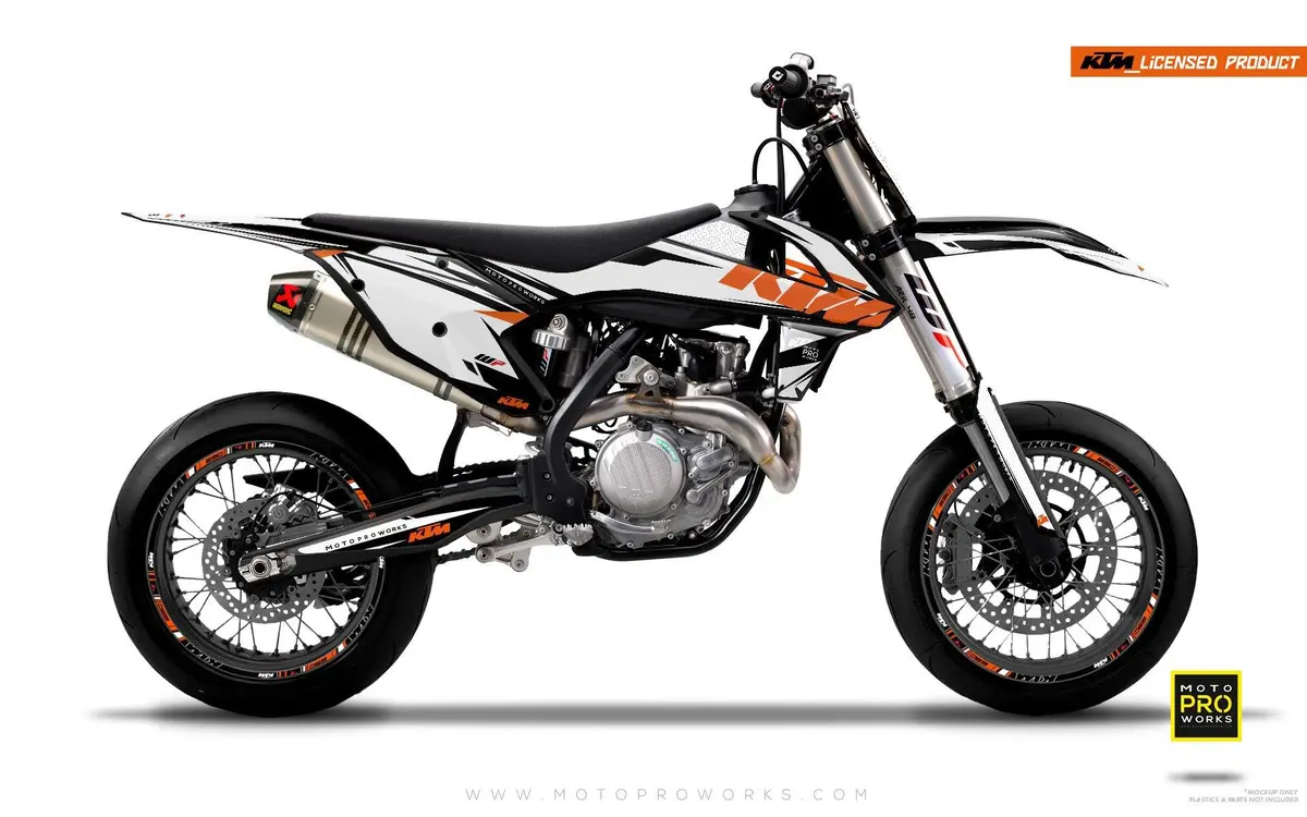 Ktm Exc/Sx/Xc Graphics - "Edge" (White) 1