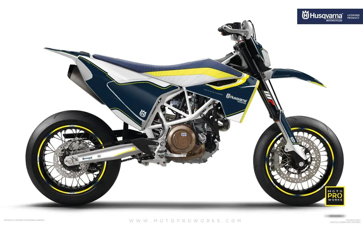 Husqvarna 701 Graphics - "Heritage" (Blue) 1