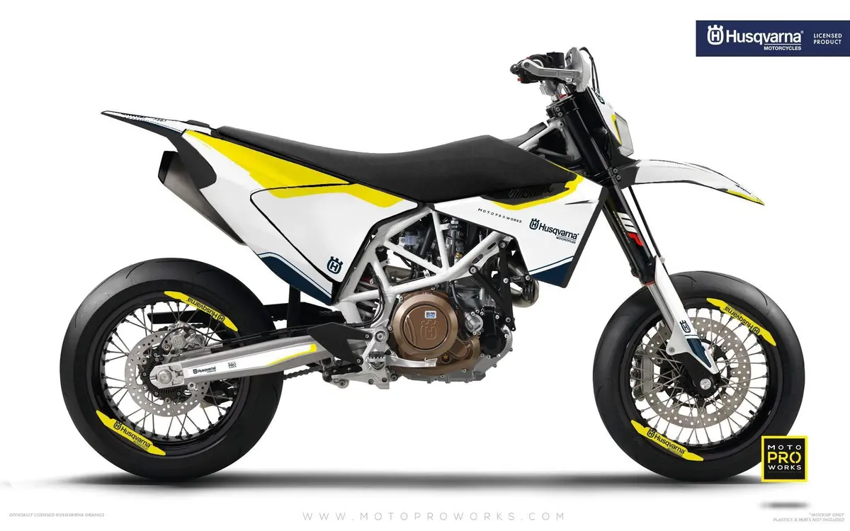 Husqvarna 701 Graphics - "Heritage" (White) 1