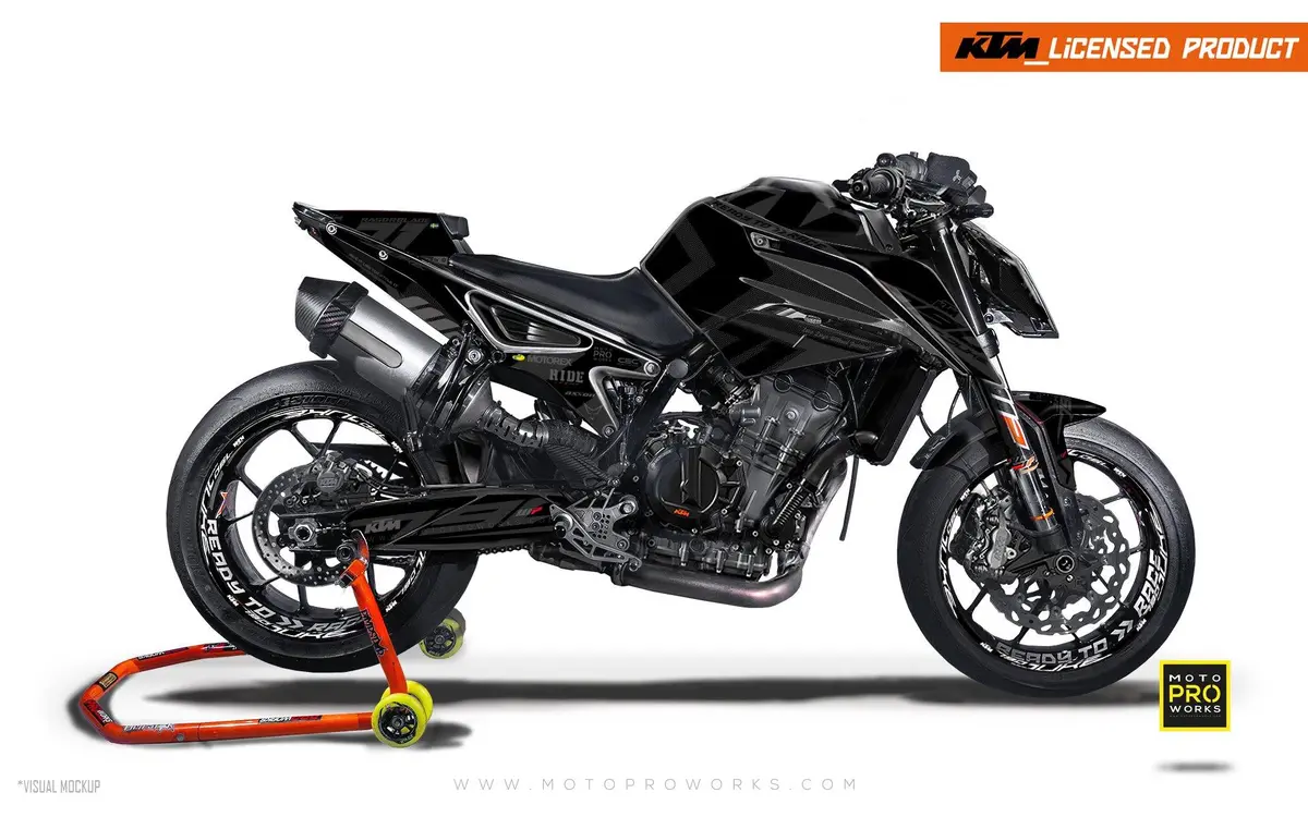 Ktm 790 Duke Graphics - "Rasorblade" (Stealth) 1