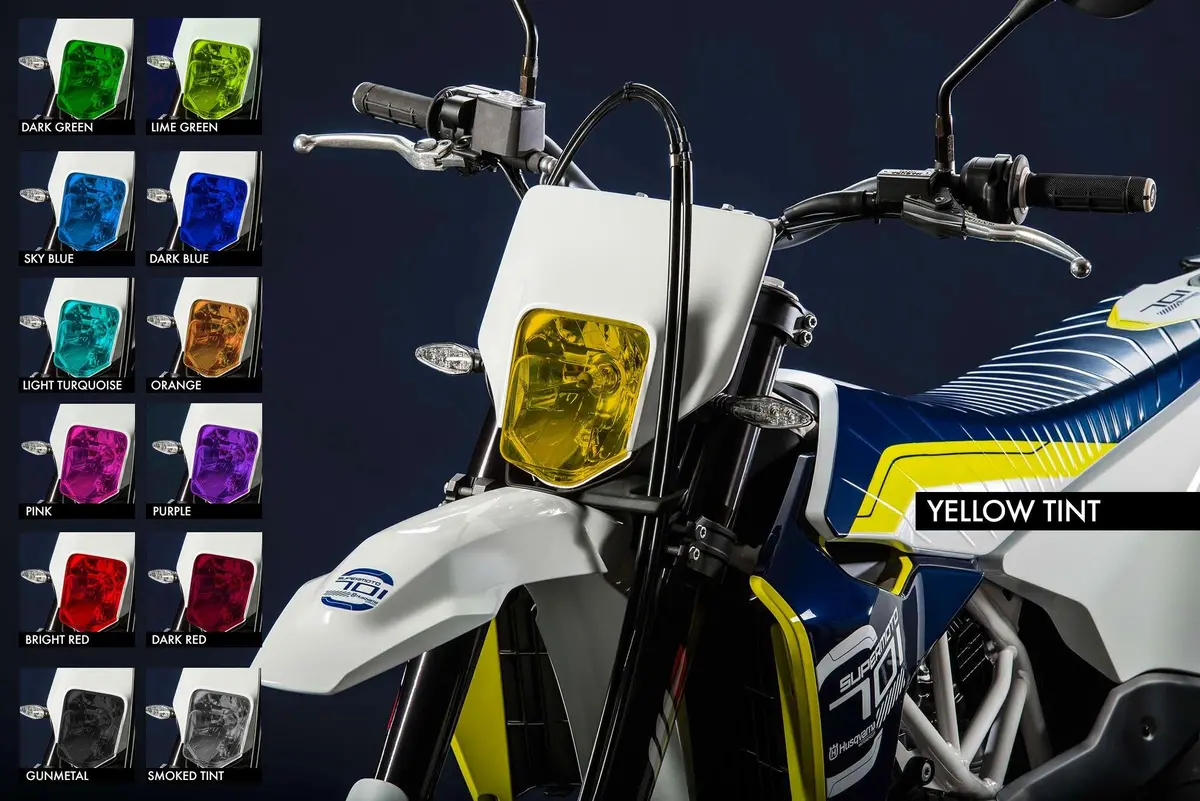 Premium Headlight Tinted Film (Universal) 1
