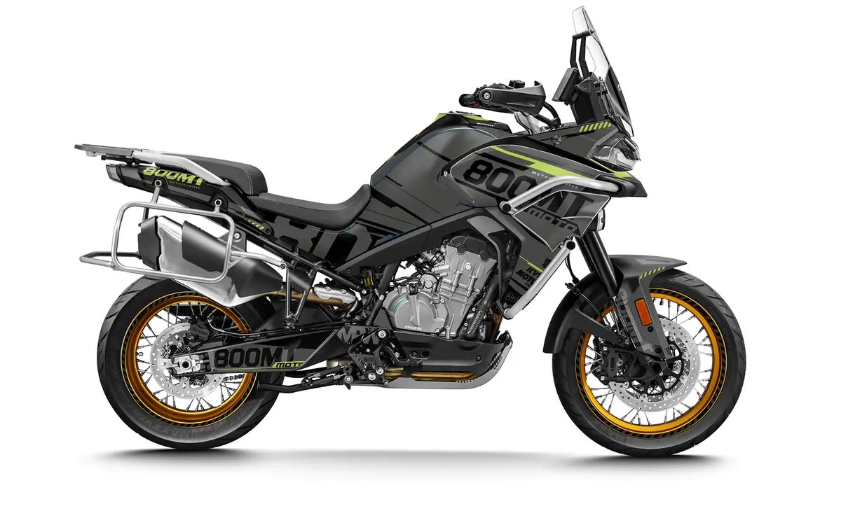 Cfmoto 800 Mt Graphics - "Archer" (Grey) 1